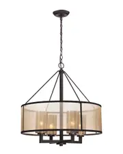 Artistic Home & Lighting Diffusion 4-Light Chandelier
