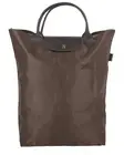 Longchamp Le Pliage Green Medium Canvas Short Handle Tote Women's