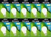 10 x 60W Incandescent Light Globes Bulbs B22 Bayonet Warm White Dimmable Pearl