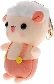 [COLLBATH] Plush Keychain Stuffed Animal Hanging Pendant Sheep Keychain Pendant Hanging Decor