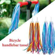 Kids Bicycle Handlebar Bike Scooter Streamers Sparkle Tassel Ribbon Boys Girls