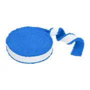 Tennis Racket Badminton Racquet Grip Finishing Tapes 5.5 Yards 1.4 in, Blue