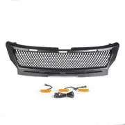 Matte Black LED Mesh Grille Suitable For Mitsubishi Triton MR 2019+2022