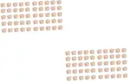 2sets Screw Plugs Durable Decorative Caps for Furniture Tapered Design for Secure Fit for Woodworking Projects Stain Paint for Custom Finish 300pcs*2