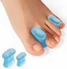 Welnove Upgraded Gel Toe Separators – 12-Pack Bunion Pads – Toe Spacers for Stra