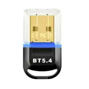USB Bluetooth 5.4 Dongle Adapter for PC Mouse Keyboard Speaker Music Audio2838