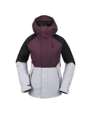 Volcom V.Co Aris Insulated Gore Women's Winter Jacket, Blackberry, Medium