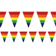 Rainbow Flag Fabric Banner 3.6m