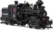 Heisler Steam Locomotive McCloud River Railroad #3 2-Truck Model HO Scale DCC Ready Analog Model Train HR2946