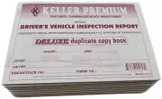 10 Lot JJ Keller 115BDuplicate Detailed Driver Vehicle Inspection Report (DVIR)
