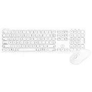 Bonelk KM-447 Slim Wireless Keyboard & Mouse Combo White