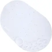 KOMBIUDA Silicone Drawing Board Round Stool Replacement Seats Grout Whittling Expandable Drain Kitchen Sink Drainer Storage Drainers Mini Picture Holder System Model Kit White