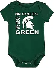 Future Tailgater Michigan State Spartans On Game Day Baby Onesie
