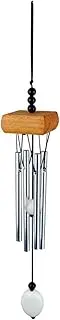 Wind Chimes Metal Multi-Tube Solid Wood Wind Chime Lovely Outdoor Living/Yard Garden Decor Window Bells Wall Hanging Ornaments Gifts Wind Chimes Outdoor (Size : Lavender)