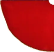Regency International 48" Velvet Tree Skirt, Red