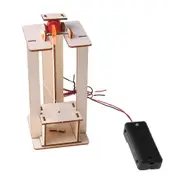DIY Electric Elevator Lift Model Children Boy Toys Science Experiment Puzzles Ki