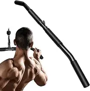 Wide Grip LAT Pull Down Bar, Tricep Bar, 31 inches Non Slip Comfortable Handles, Gym Grab Bars for Maintaining Healthy Fitness and Improve Control During Workout