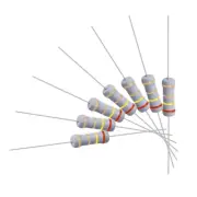 100 Pcs 1W 1 Watt Metal Oxide Film Resistor Axial Lead 2.4 Ohm ±5% Tolerance