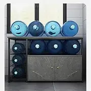 Storage Shelf Kitchen Storage Rack, Floor to Floor, Modern and Simple Multi-Layer Storage Cabinet, Multifunctional Cabinet, Household Microwave Storage Cabinet Storage Shelf Rack (Color : B)