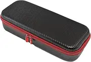 Allone ALG-PSRPERD Carbon Style EVA Pouch for PS Portal Remote Player, RD 5.9 x 3.0 x 13.8 inches (15 x 7.5 x 35 cm), Game, Lightweight, Compact, Easy to Carry, Small Storage Pocket, Red, Red