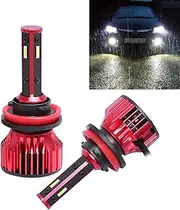 Car External Lights 2 PCS T10 H8 / H9 / H11 DC9-36V / 28W / 6500K / 2400LM IP67 Car LED Headlight Lamps (White Light) (Color : White Light)
