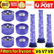 Pre / Post Filters For Dyson V6 V7 V8 Absolute Animal Motorhead Vacuum Cleaner