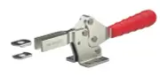 De-Sta-Co Low-Profile, Manual Horizontal Hold Down Clamp with Open U-Bar 227-U-L