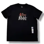 The Slayers Horror Halloween Black Sz XL Mens T Shirt Freddy Michael Myers Jason