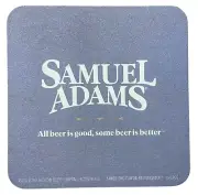 Samuel Adams All Beer Is Good, Some Beer Is Better Cardboard Drink Coasters | FS