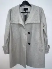 Mario Bellucci Exclusively for Banana Republic Melton Funnel Cocoon Coat