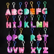 Pops 26-Letter Keychain Fidget Silicone Push Bubble