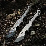 New Titanium Pry Bar Crowbar EDC Multi Tool with tool Pocket Clip Outdoor