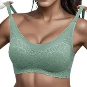 ZRBDHGF Plus Size Bras For Women Full Support, Comfortable Convenient Everyday Bra Longline Underwire Everyday Bra