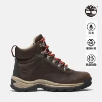 在飛比找momo購物網優惠-【Timberland】女款深棕色中筒防水健行靴(A2M2R