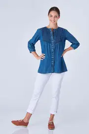 Denim Tunic--NAU-MGO-104