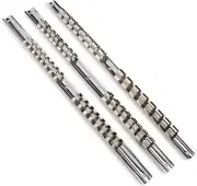 Socket Organizer Set, SEDY 3-Piece Metal Socket Holders/Socket Sliding Rail, 1/4