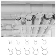 250pcs Water Pipe Spring Clamp Line Spring Clip Tube Clamp