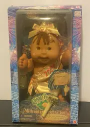 Vintage Cabbage Patch Kids Millenium Celebration 2000 NIB AA Latina Brown Doll