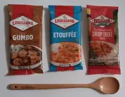 Cajun Gumbo Mix Bundle - Gumbo, Etouffee, Shrimp Creole, and GeauxDat Spoon
