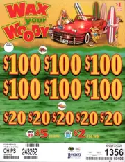 Pull Tab Tickets - Chip Tickets - Game -Holder - Wax your woody