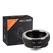 K&F Concept adapter for Olympus OM mount lens to micro 4/3 camera E-P1 EP-2