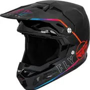 Fly Racing Formula CC S.E. Avenger, motocross helmet , color: Black/Orange/Blue/Pink , size: XXL