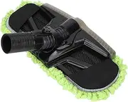 2 in 1 Vacuum Cleaner Head, Mops for Floor Cleaning, Reusable Cleaner Floor Brush Dust Collector Mop Head Vacuum Cleaner Cleaning Brush Replacement