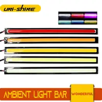 在飛比找蝦皮購物優惠-Unishine 17cm 汽車 led cob DRL 日