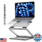 4URPC Laptop Docking Station Stand 4K@60Hz for MacBook Pro/Air, Dell/HP/Surfa
