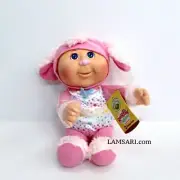 Cabbage Patch Kids Pink Rainbow Garden CPK Penelope Poodle Plush Doll #172 9"
