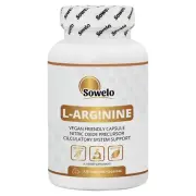 L-Arginine – Vege Caps – Libido, Muscle Pump & Recovery Support – Sowelo