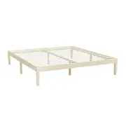 Artiss Bed Frame King Size Wooden Base Mattress Platform Timber Pine BRUNO
