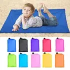 1 Set Beach Blanket with Pegs Foldable Quick Drying Picnic Mat Thick