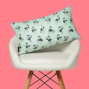 Monopoly Mr Monopoly Letterpress Rectangular Cushion